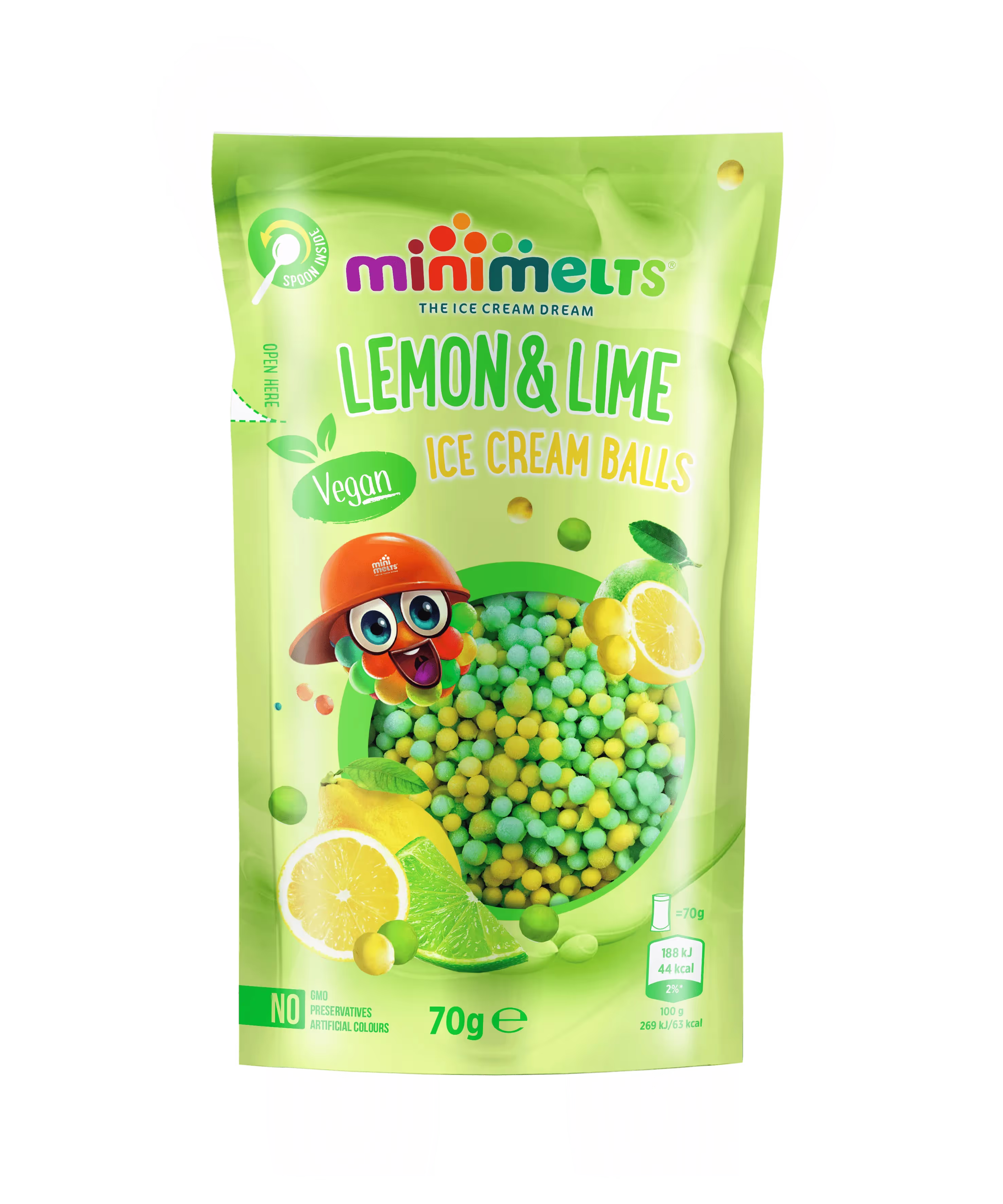Lemon Lime Mini Melts in Retail Setting